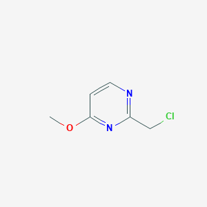 molecular formula C6H7ClN2O B1611647 2-(Chloromethyl)-4-methoxypyrimidine CAS No. 87273-20-9