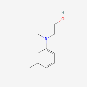 molecular formula C10H15NO B1611673 3-METHYL-N-METHYL-N-HYDROXYETHYLANILINE CAS No. 2933-55-3