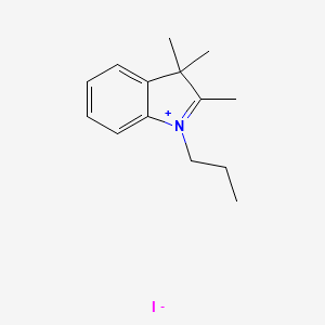 2,3,3-Trimethyl-1-propyl-3H-indolium iodide