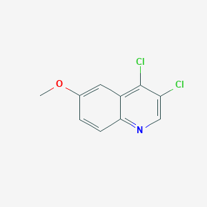 molecular formula C10H7Cl2NO B1611738 3,4-二氯-6-甲氧基喹啉 CAS No. 927800-57-5
