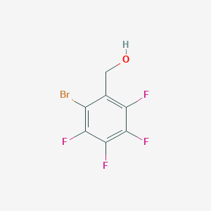 molecular formula C7H3BrF4O B1611739 2-Bromo-3,4,5,6-tetrafluorobenzylalcohol CAS No. 292621-47-7