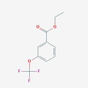 molecular formula C10H9F3O3 B1611742 Ethyl 3-(trifluoromethoxy)benzoate CAS No. 677713-01-8