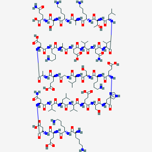molecular formula C149H253N43O54 B1611744 pTH (53-84) (human) CAS No. 89439-30-5