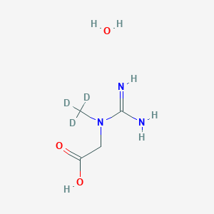 molecular formula C4H11N3O3 B1611754 肌酸-(甲基-d3)一水合物 CAS No. 284664-86-4