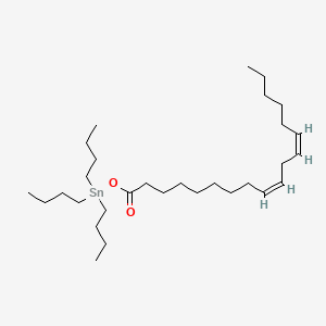 molecular formula C30H58O2Sn B1611767 Tributyltin linoleate CAS No. 24124-25-2