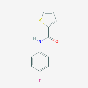B161182 N-(4-fluorophenyl)thiophene-2-carboxamide CAS No. 136340-91-5