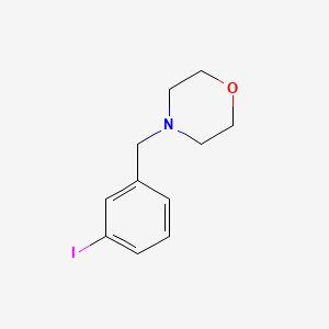 B1611821 4-(3-Iodobenzyl)morpholine CAS No. 731812-03-6