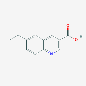 B1611845 6-Ethylquinoline-3-carboxylic acid CAS No. 948289-98-3