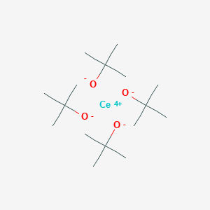 molecular formula C16H36CeO4 B1611863 2-Propanol, 2-methyl-, cerium(4+) salt CAS No. 90595-53-2