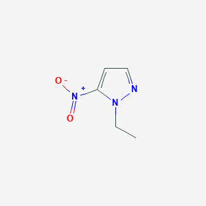 molecular formula C5H7N3O2 B1611869 1-エチル-5-ニトロ-1H-ピラゾール CAS No. 58793-47-8