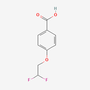 molecular formula C9H8F2O3 B1611870 4-(2,2-二氟乙氧基)苯甲酸 CAS No. 921623-04-3