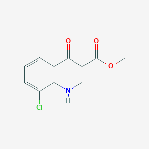 molecular formula C11H8ClNO3 B1611908 Methyl 8-chloro-4-hydroxyquinoline-3-carboxylate CAS No. 942227-33-0