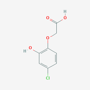 molecular formula C8H7ClO4 B1611911 2-(4-Chloro-2-hydroxyphenoxy)acetic acid CAS No. 7417-89-2