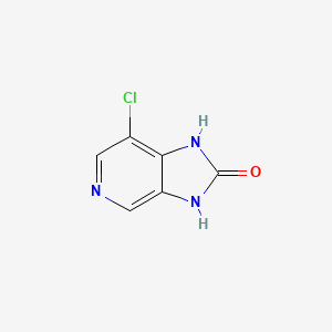 molecular formula C6H4ClN3O B1611934 7-Chloro-1,3-dihydro-imidazo[4,5-c]pyridin-2-one CAS No. 929074-46-4