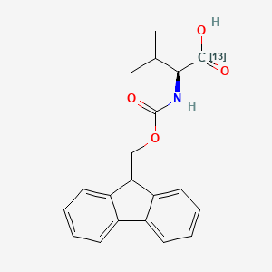 molecular formula C20H21NO4 B1611944 (2S)-2-(9H-芴-9-基甲氧羰基氨基)-3-甲基(113C)丁酸 CAS No. 286460-74-0