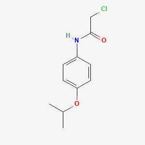 molecular formula C11H14ClNO2 B1611949 2-Chloro-N-(4-isopropoxyphenyl)acetamide CAS No. 100129-54-2