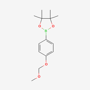 molecular formula C14H21BO4 B1611955 2-(4-Methoxymethoxy-phenyl)-4,4,5,5-tetramethyl-[1,3,2]dioxaborolane CAS No. 936250-15-6