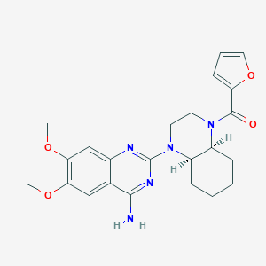 molecular formula C23H27N5O4 B161197 环唑森 CAS No. 139953-73-4