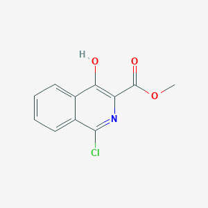 molecular formula C11H8ClNO3 B1611986 Methyl 1-chloro-4-hydroxyisoquinoline-3-carboxylate CAS No. 223388-20-3