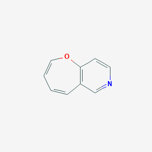 molecular formula C9H7NO B161202 Oxepino[3,2-C]pyridine CAS No. 132643-66-4