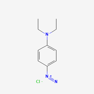 B1612036 4-(Diethylamino)benzenediazonium chloride CAS No. 6217-19-2