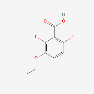 molecular formula C9H8F2O3 B1612040 3-Ethoxy-2,6-difluorobenzoic acid CAS No. 651734-62-2
