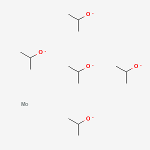 molecular formula C15H35MoO5-5 B1612046 Molybdenum (V) isopropoxide CAS No. 209733-38-0