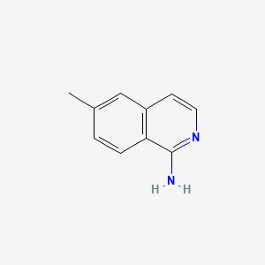 molecular formula C10H10N2 B1612057 6-甲基异喹啉-1-胺 CAS No. 42398-74-3