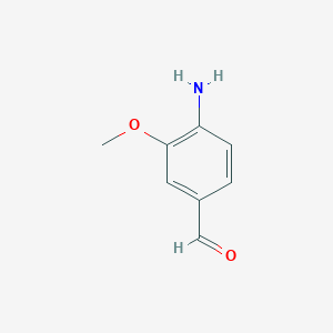 B1612064 4-Amino-3-methoxybenzaldehyde CAS No. 90151-40-9
