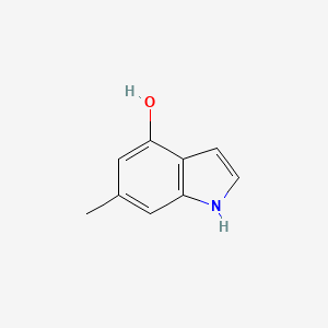 molecular formula C9H9NO B1612072 6-甲基-1H-吲哚-4-醇 CAS No. 61545-41-3