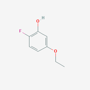 molecular formula C8H9FO2 B1612073 5-乙氧基-2-氟苯酚 CAS No. 577793-66-9