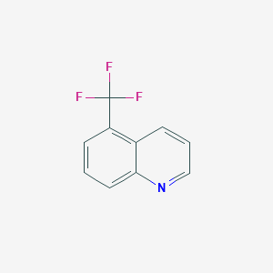 molecular formula C10H6F3N B1612094 5-(Trifluoromethyl)quinoline CAS No. 342-30-3
