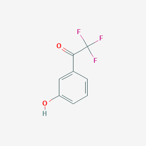 molecular formula C8H5F3O2 B1612106 2,2,2-Trifluoro-1-(3-hydroxyphenyl)-ethanone CAS No. 326897-98-7