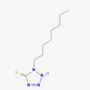molecular formula C9H18N4S B1612107 1-octyl-5-mercapto-1H-tetrazole CAS No. 70253-99-5