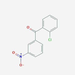 molecular formula C13H8ClNO3 B1612110 2-Chloro-3'-nitrobenzophenone CAS No. 890098-19-8
