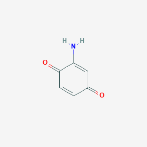 B1612124 2-Aminocyclohexa-2,5-diene-1,4-dione CAS No. 2783-57-5