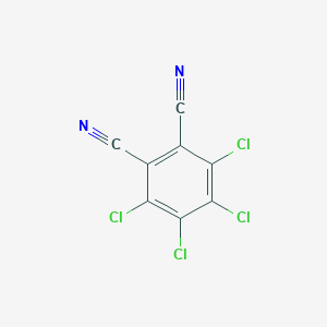 molecular formula C8Cl4N2 B161213 Tetrachlorophthalonitrile CAS No. 1953-99-7
