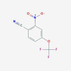 B1612131 2-Nitro-4-(trifluoromethoxy)benzonitrile CAS No. 142494-69-7