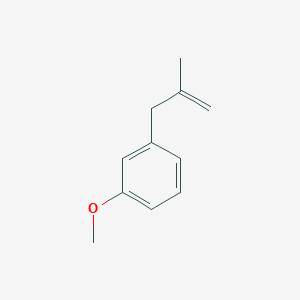 molecular formula C11H14O B1612167 3-(3-甲氧基苯基)-2-甲基-1-丙烯 CAS No. 68383-29-9