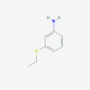molecular formula C8H11NS B161218 3-(Ethylthio)aniline CAS No. 1783-82-0
