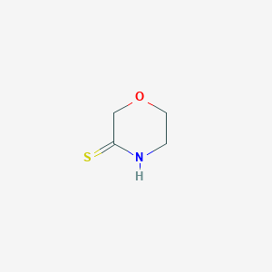 molecular formula C4H7NOS B1612193 Morpholine-3-thione CAS No. 21009-57-4