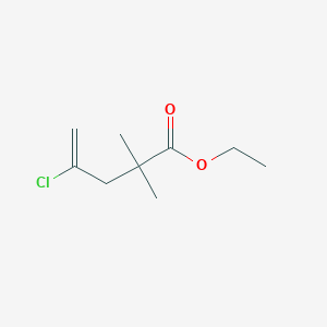 B016122 Ethyl 4-chloro-2,2-dimethylpent-4-enoate CAS No. 118427-36-4
