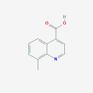 molecular formula C11H9NO2 B1612215 8-Methylquinoline-4-carboxylic acid CAS No. 816448-09-6