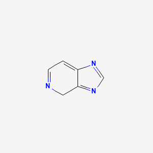 molecular formula C6H5N3 B1612231 4H-咪唑并[4,5-C]吡啶 CAS No. 272-96-8