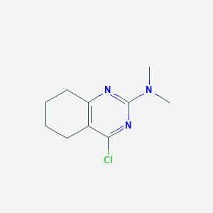 4-Chloro-N,N-dimethyl-5,6,7,8-tetrahydroquinazolin-2-amine