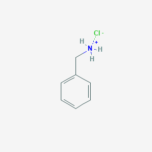 molecular formula C7H10ClN B161225 苯甲胺盐酸盐 CAS No. 3287-99-8