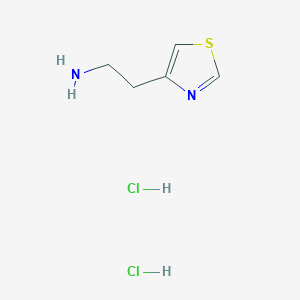 molecular formula C5H10Cl2N2S B1612277 4-(氨基乙基)噻唑二盐酸盐 CAS No. 7771-09-7