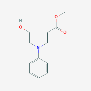B1612283 N-Hydroxyethyl-N-methoxycarbonylethylaniline CAS No. 70817-88-8