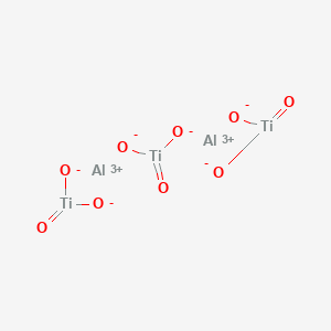 B1612287 Dialuminum;dioxido(oxo)titanium CAS No. 37220-25-0