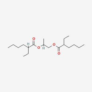 molecular formula C19H36O4 B1612291 Propylene glycol diethylhexanoate CAS No. 93981-97-6